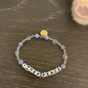 Little words project Inner Peace Beaded Bracelet